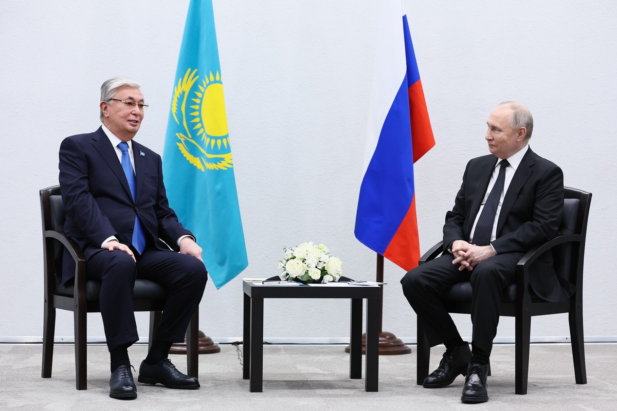Путин на встрече с Токаевым заявил, что спорт должен быть вне политики
