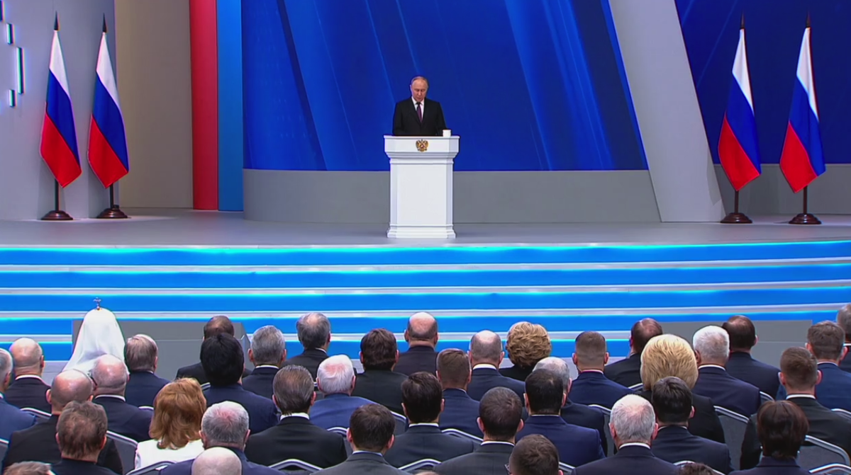 Владимир Путин: Россия доказала, что может отвечать на любые вызовы