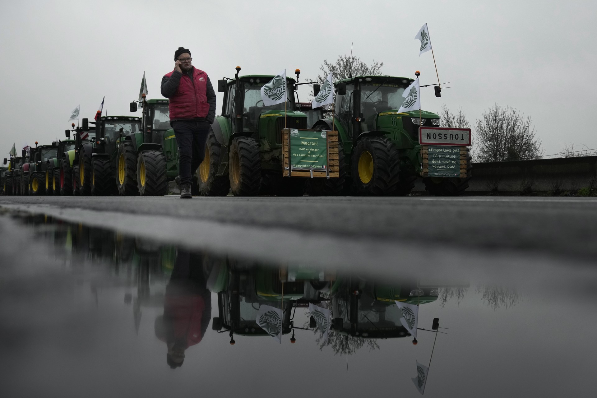Soir: Протестующие фермеры заблокировали погранпункты между Бельгией и Нидерландами