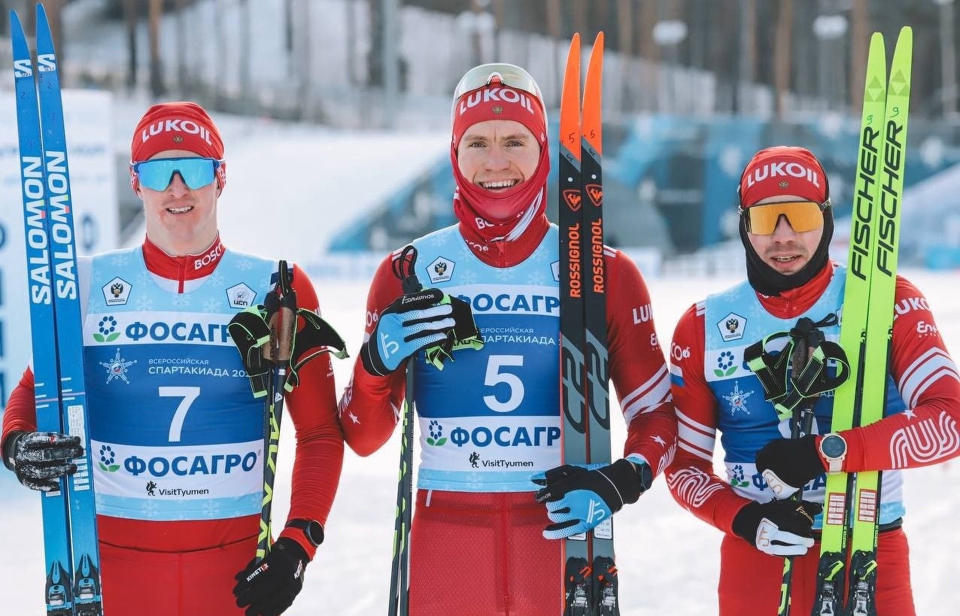 Лыжник Александр Большунов одержал 18-ю победу подряд в этом сезоне 