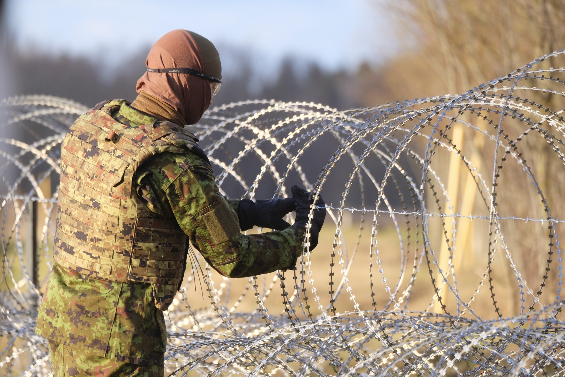 Эстония продолжит строительство линии обороны на границе с РФ