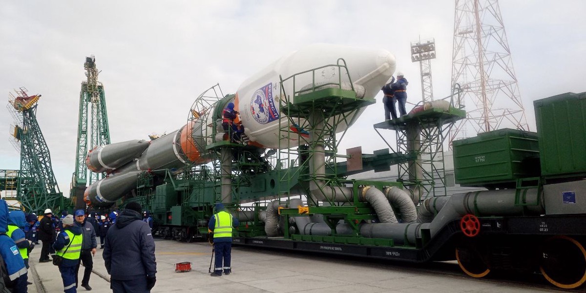 Ракета «Союз-2.1б» стартовала с Байконура