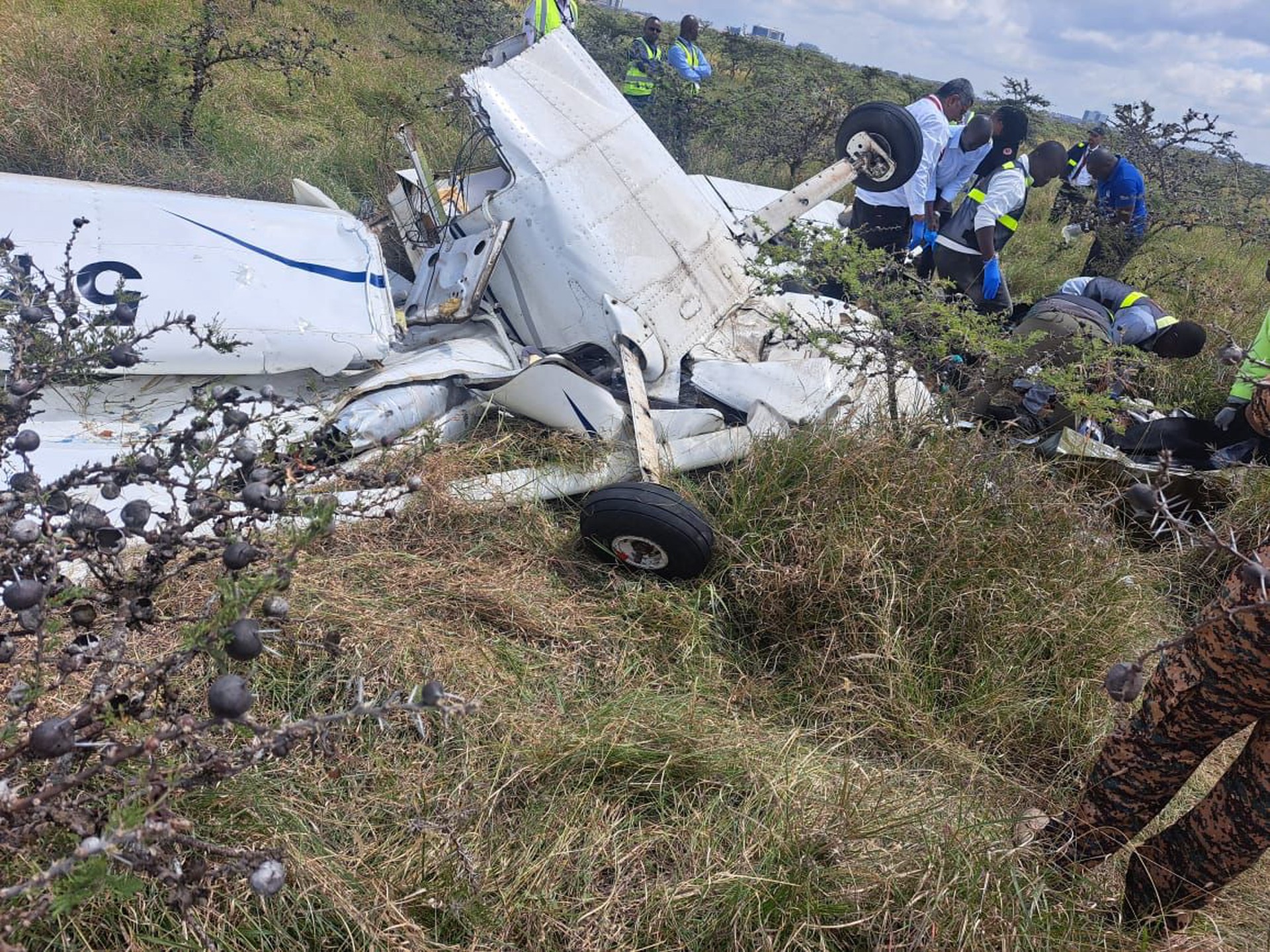 Два человека погибли при столкновении двух самолётов в Кении