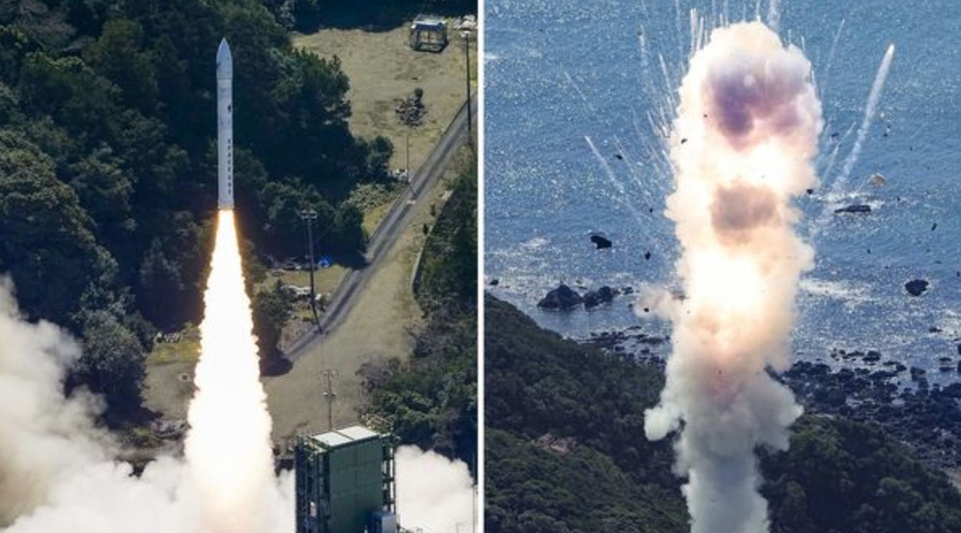 В Японии взорвалась ракета частной компании Space One