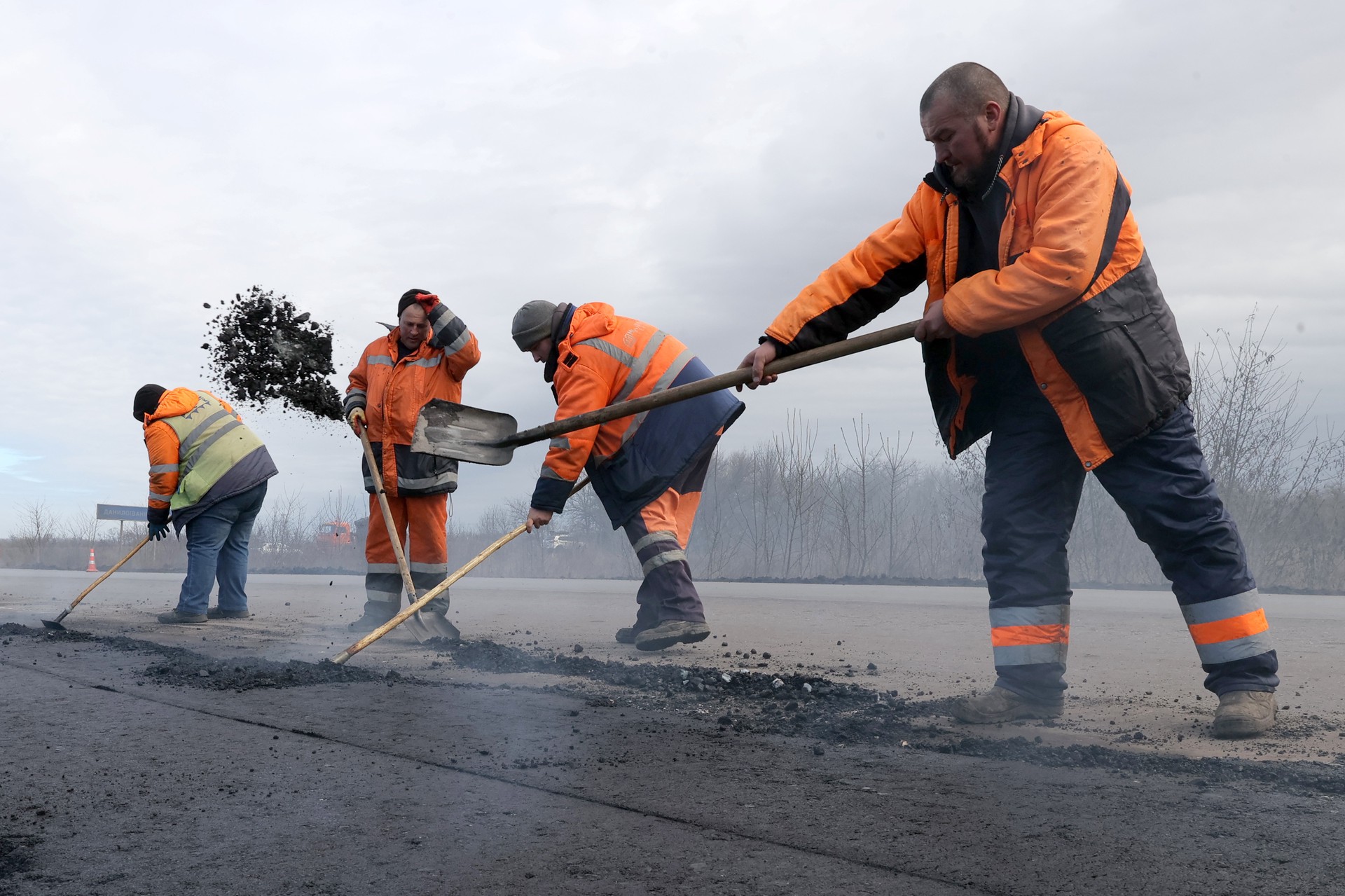 Немецкий журналист впечатлён строительством новых дорог в Запорожской области