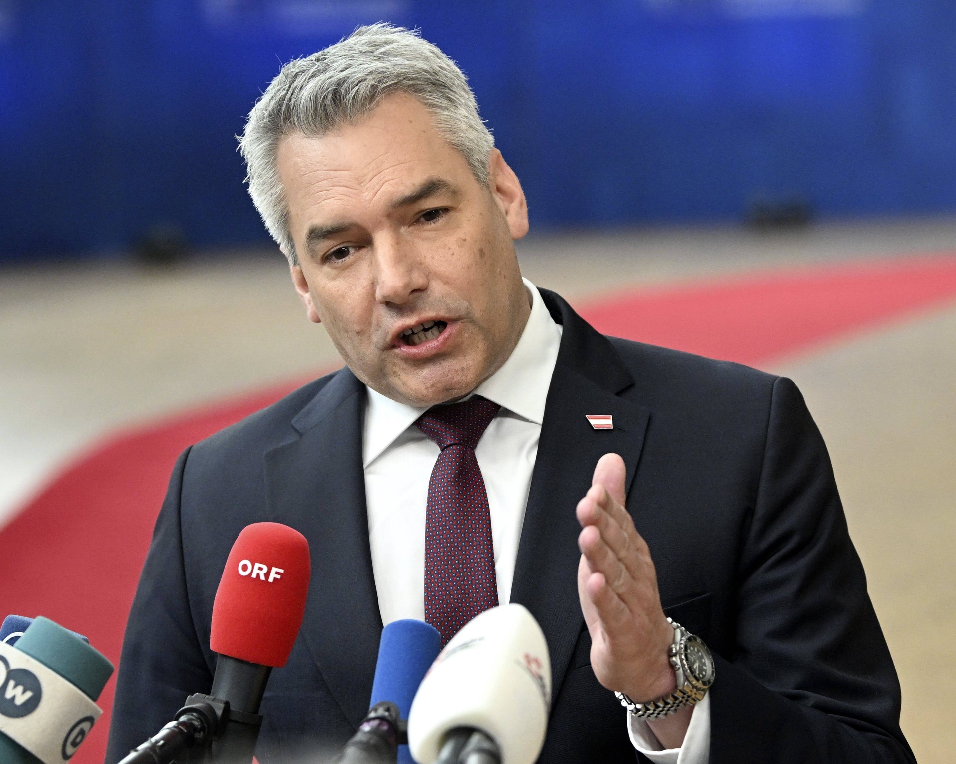 Канцлер Австрии Нехаммер заявил о необходимости диалога Москвы и Киева