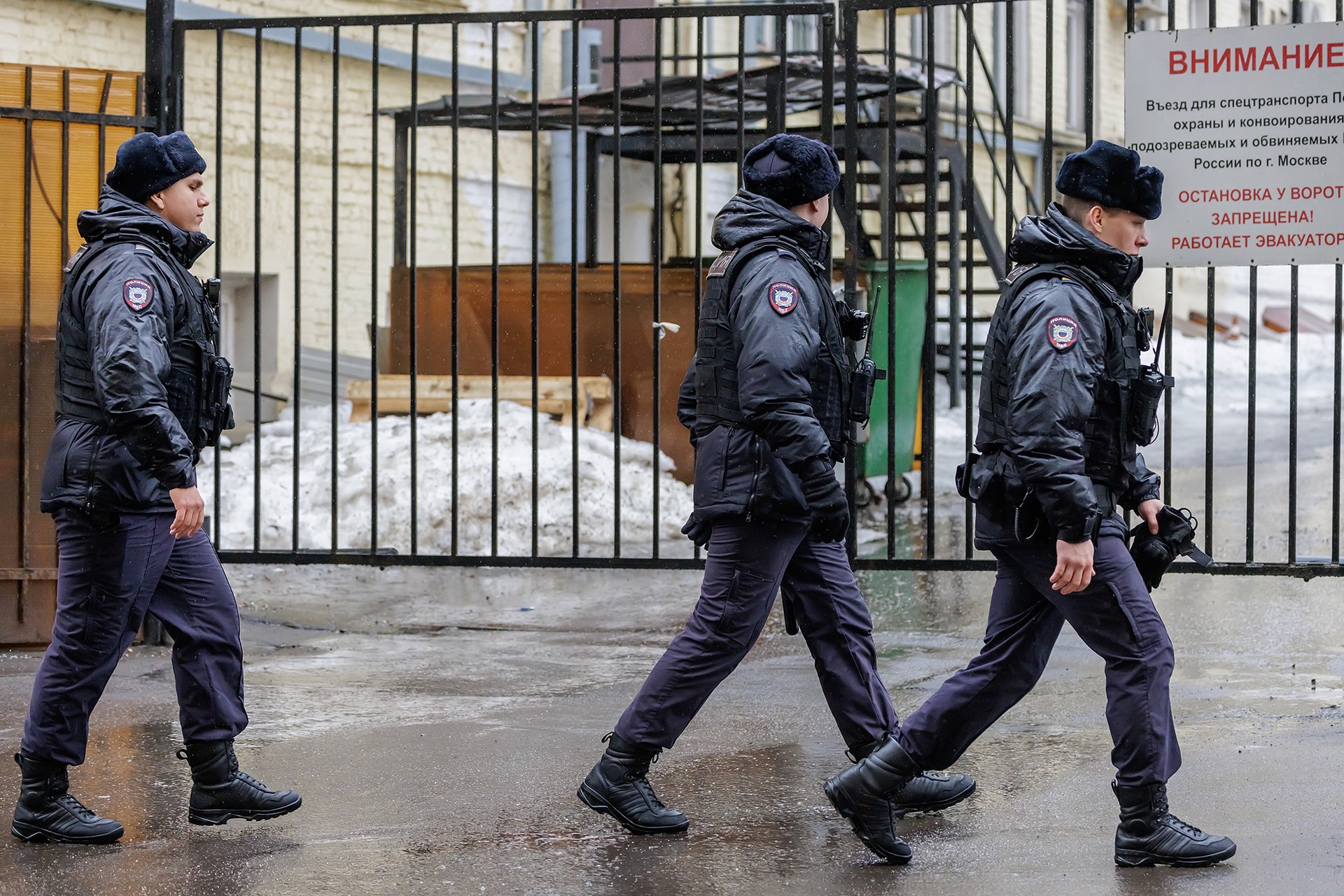 У администрации президента задержан мужчина, вооружённый игрушечным автоматом