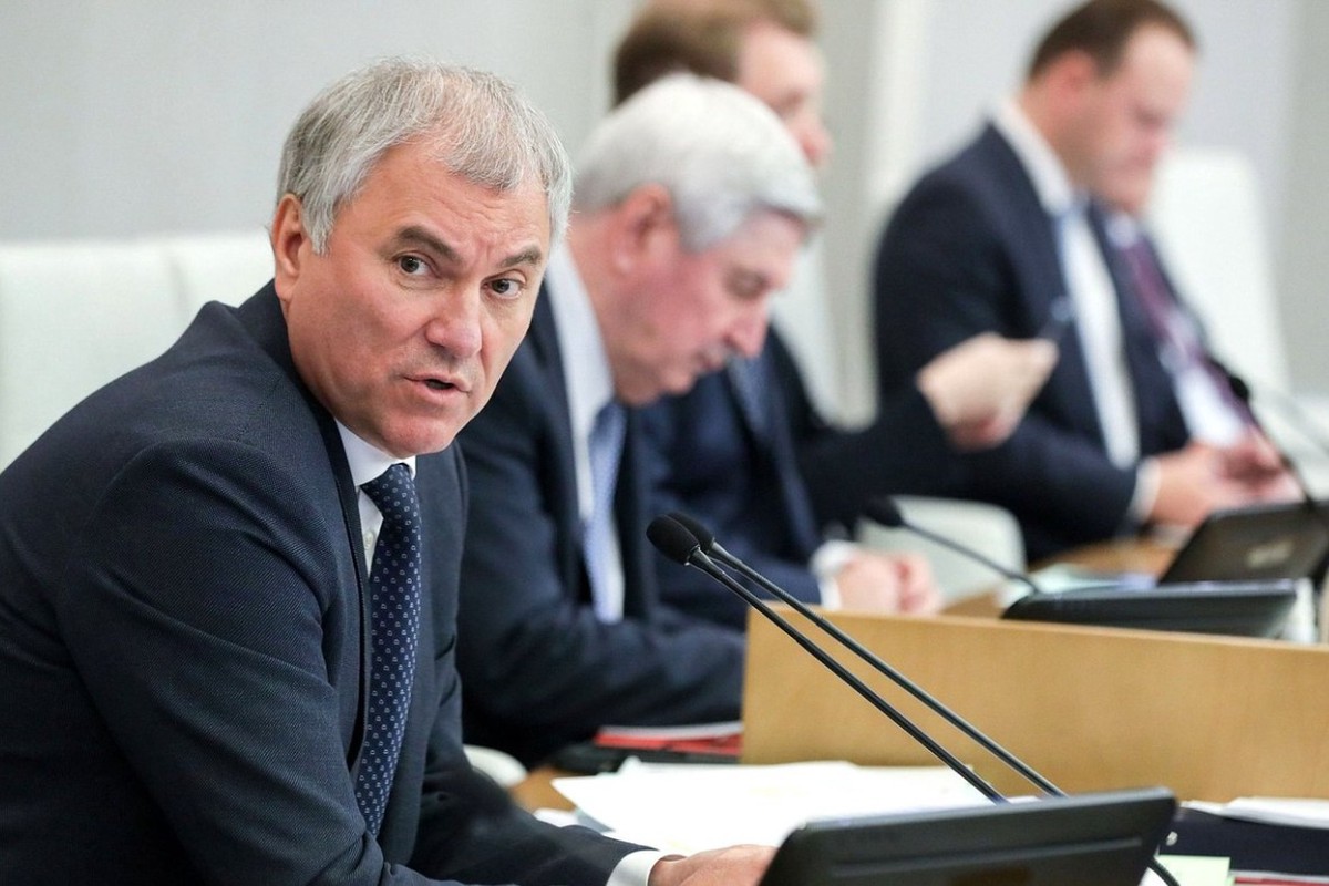 Володин отчитал депутатов, покинувших зал во время отчёта правительства
