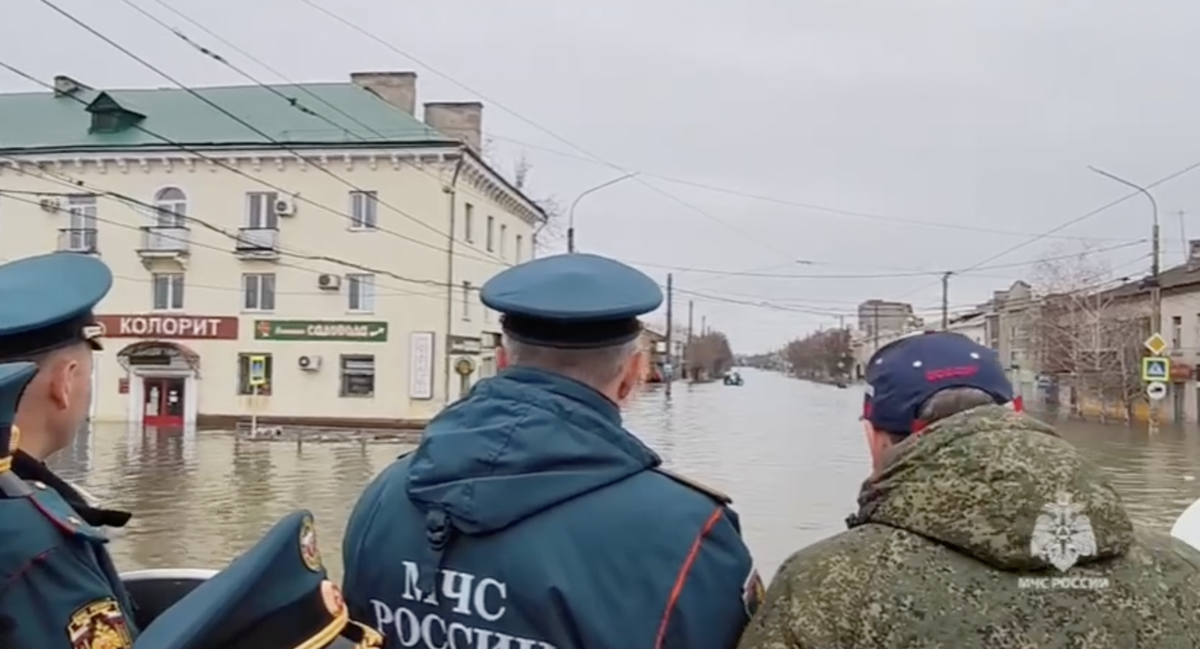 Пик паводка в Орске прошёл