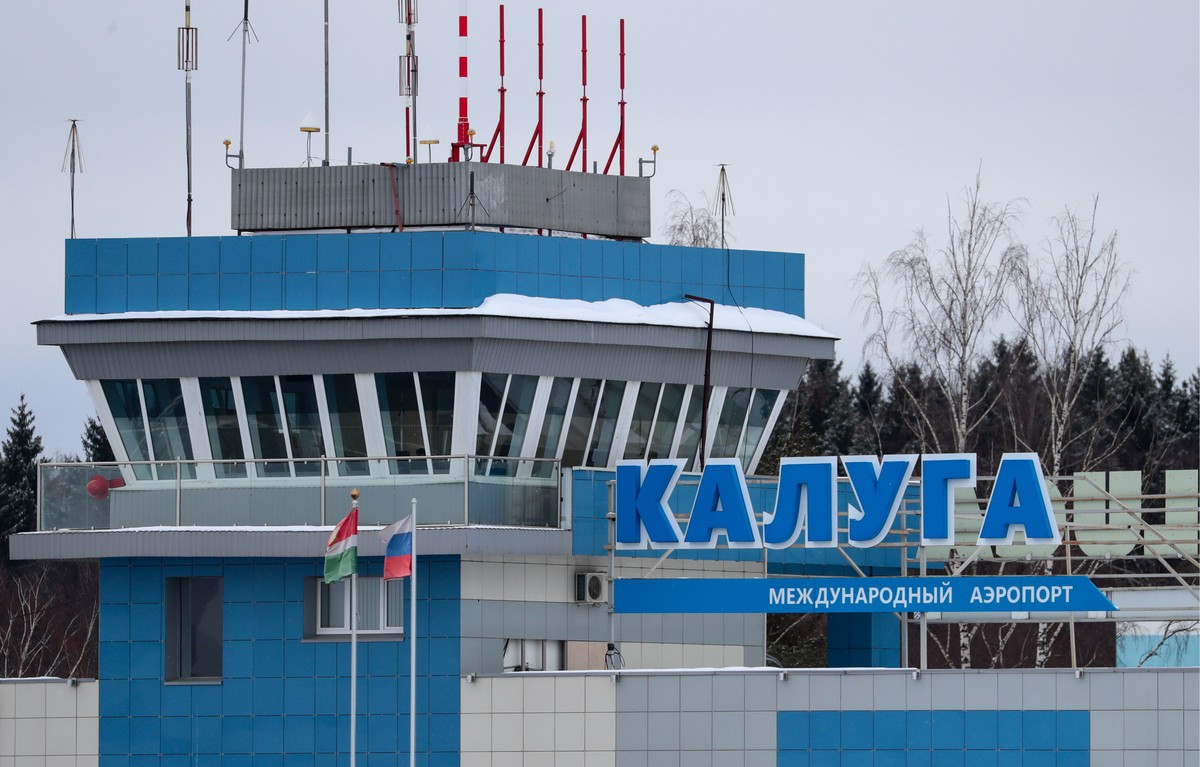 Аэропорт Калуги работает штатно