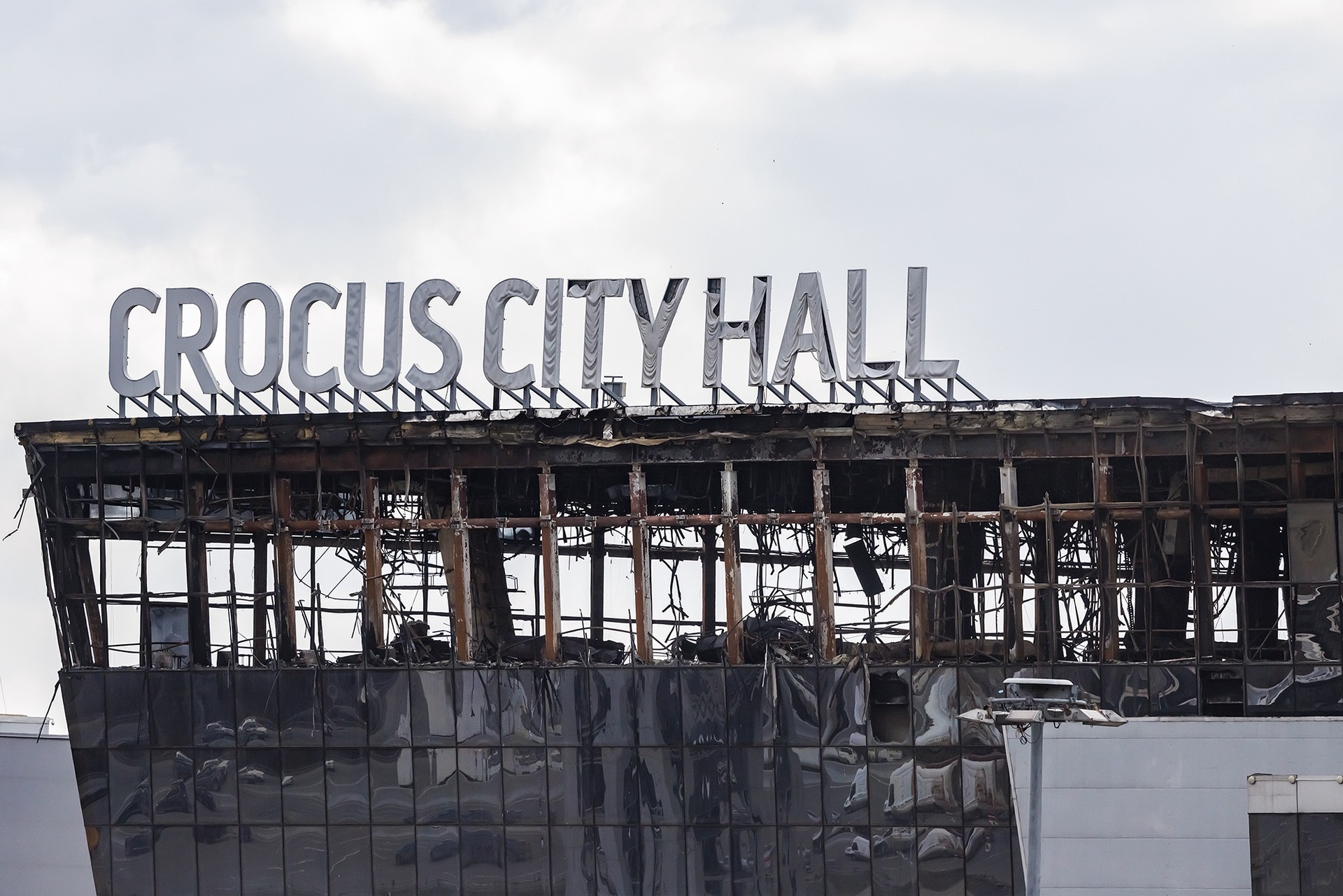 РИА Новости: В «Крокус Сити Холле» не сработала часть системы пожаротушения