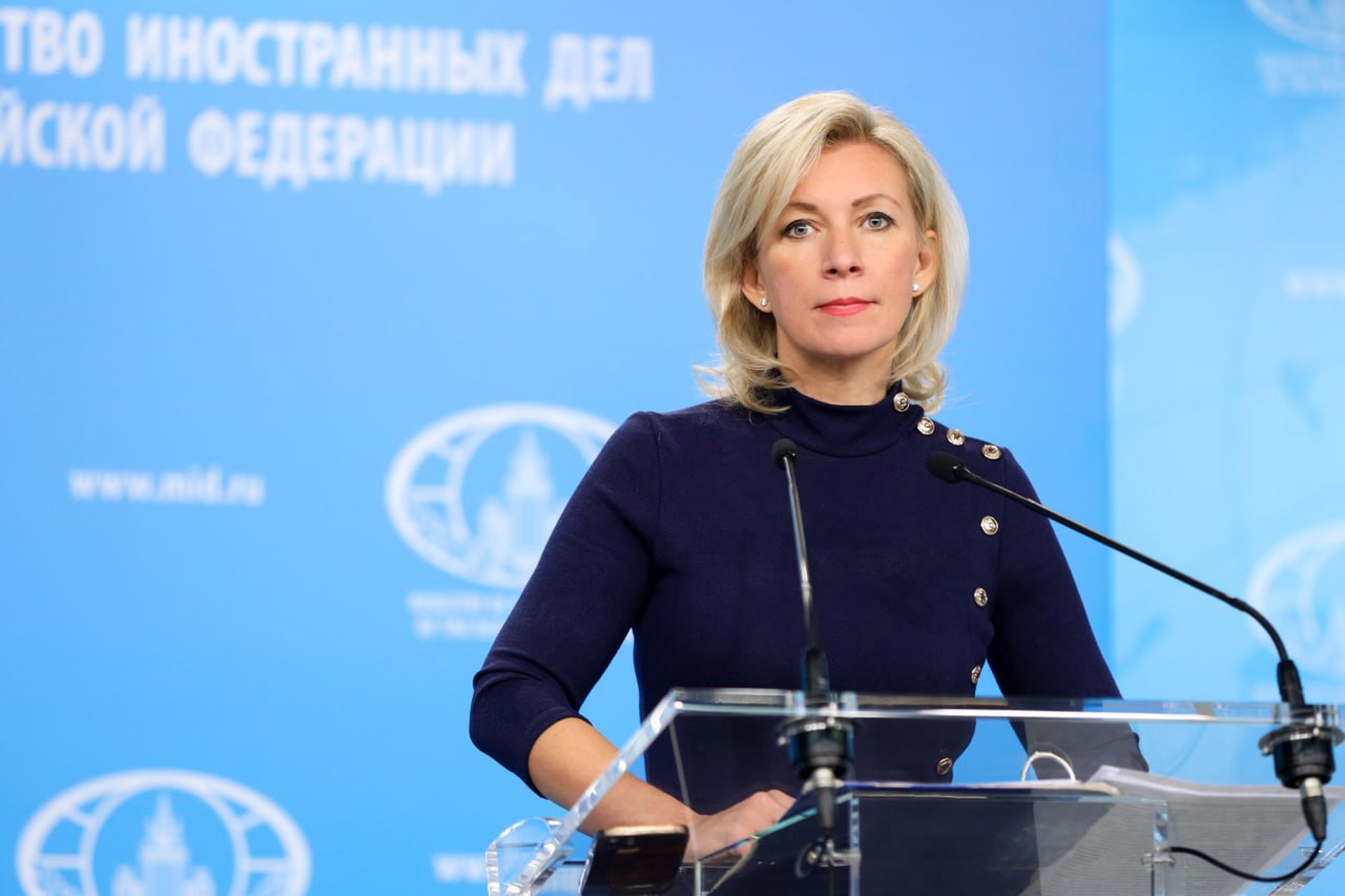 Захарова: Россия даст решительный отпор действиям США за помощь Украине