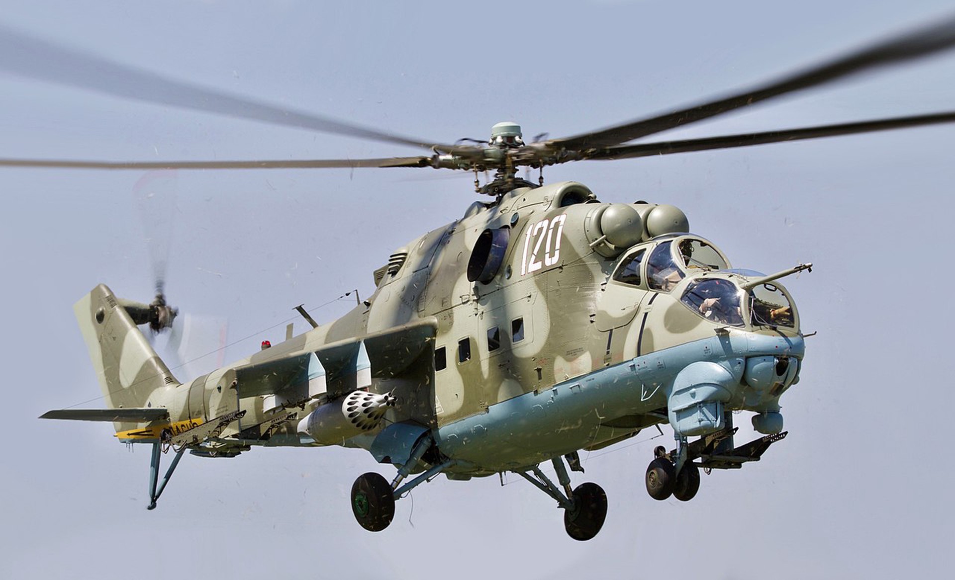 Вертолёт Ми-24 потерпел крушение над Чёрным морем