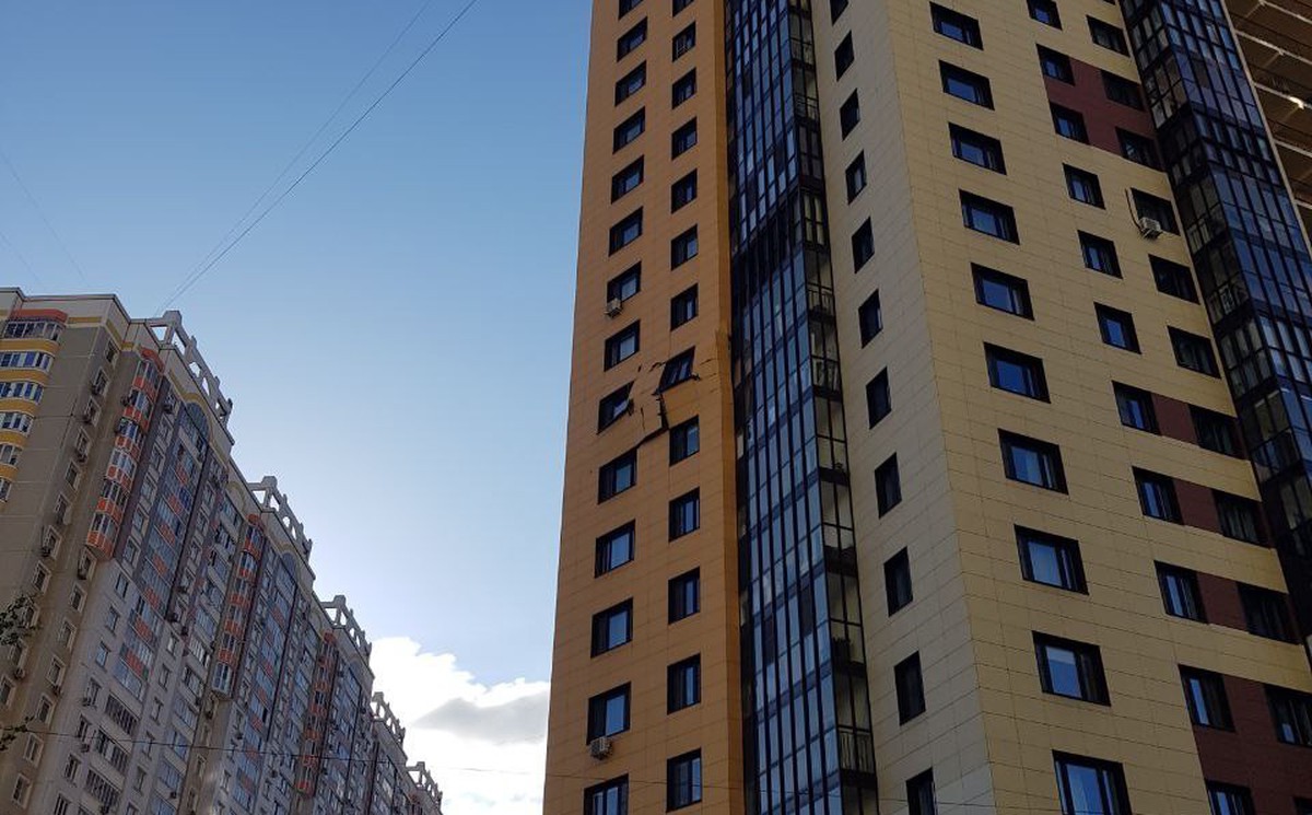 В жилом доме в Химках произошёл взрыв