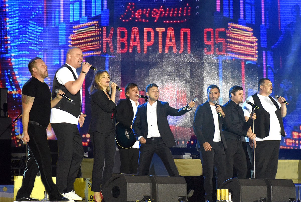 Телестудия «Квартал 95» Зеленского показала ролик с картой Украины без Крыма