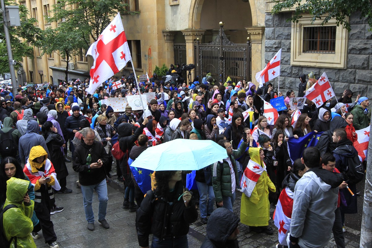 Политолог: Главы МИД Исландии, Литвы и Эстонии на митинге в Тбилиси выполняли роль провокаторов