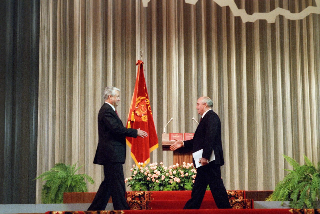 Фото © Дмитрий Соколов / ТАСС / 10.07.1991 Инаугурация президента РСФСР Б.Н. Ельцина