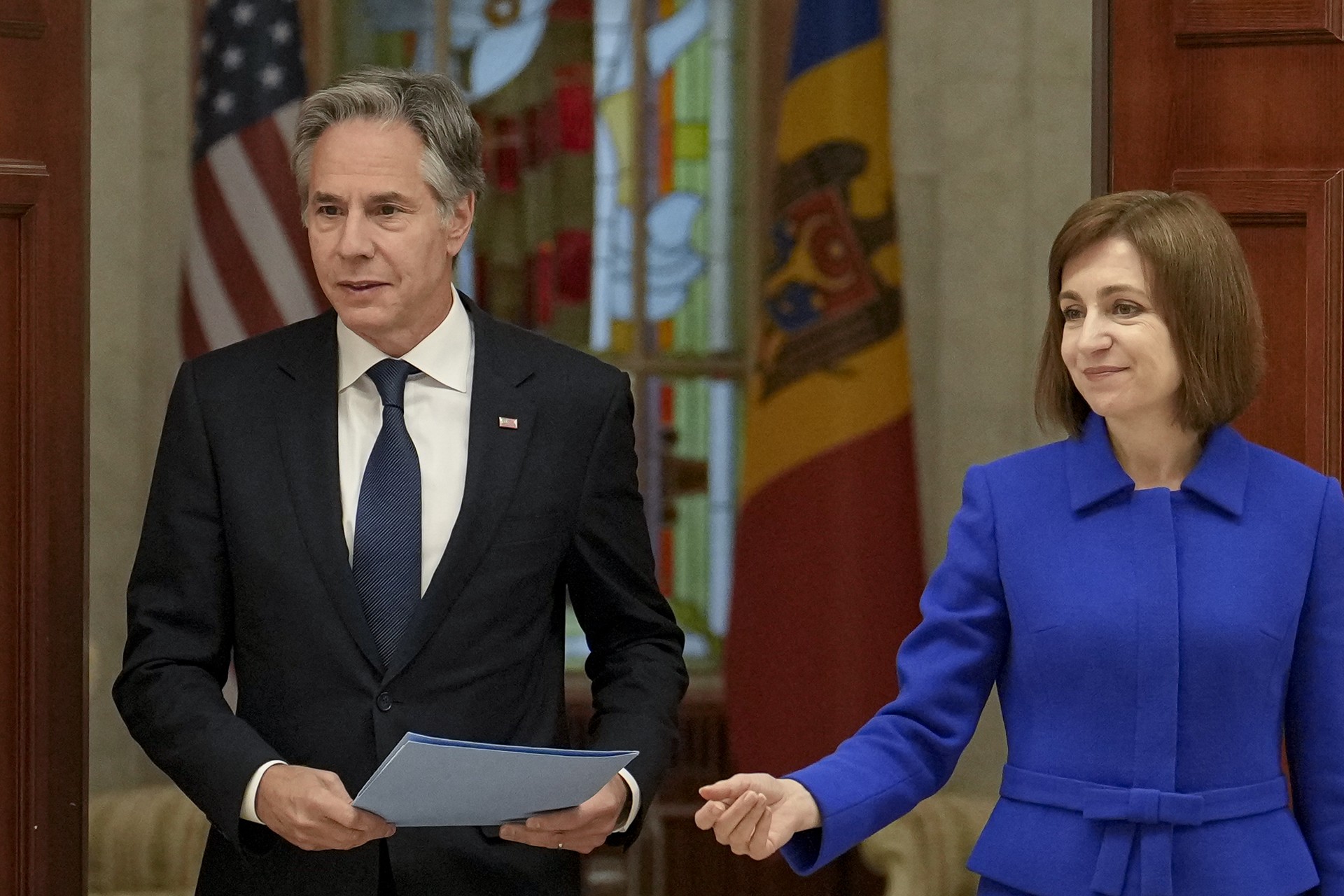 Блинкен: США выделят Молдавии $50 млн на проведение реформ