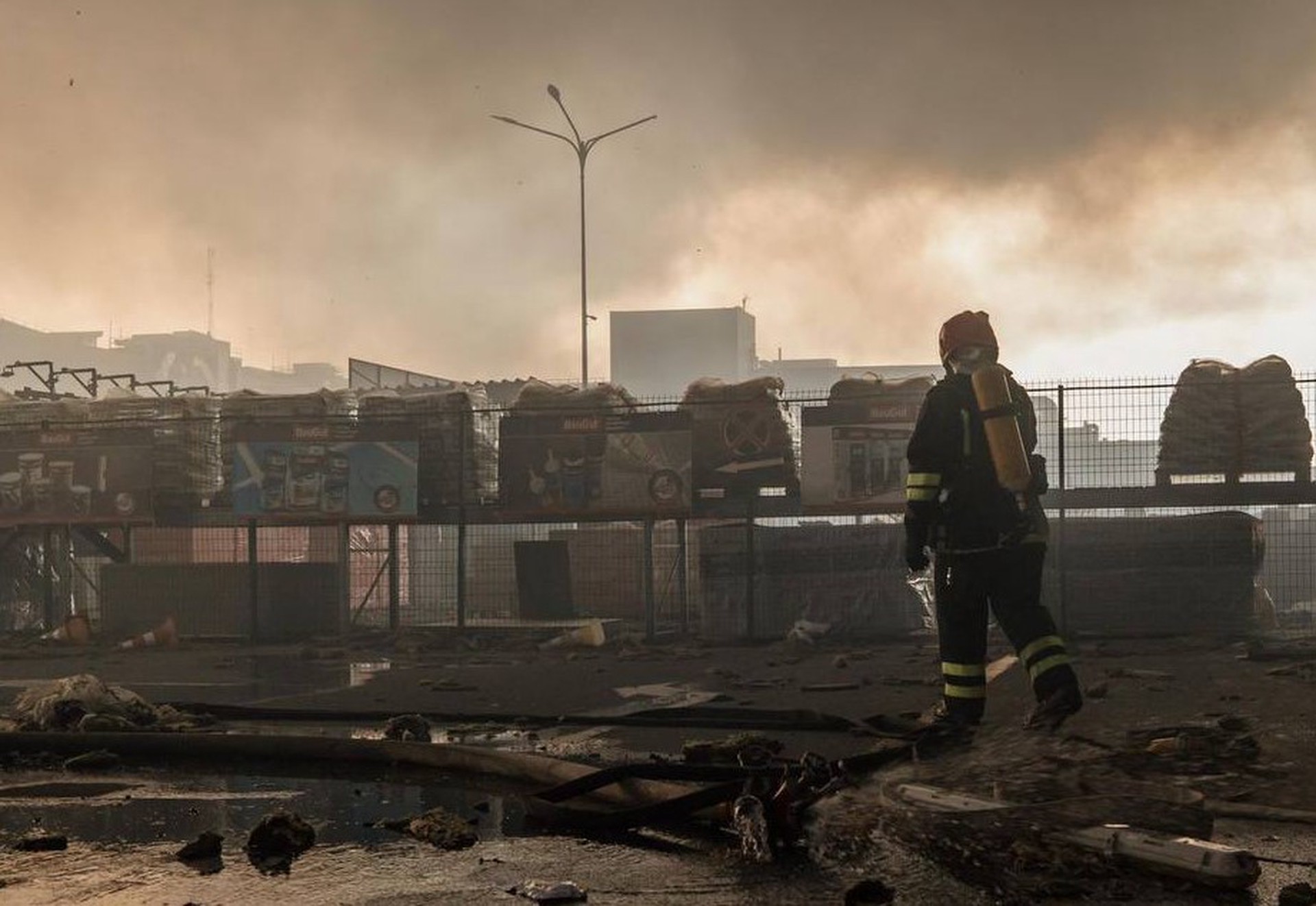 В Днепропетровской области на юге Украины ударами ВС РФ повреждён объект инфраструктуры