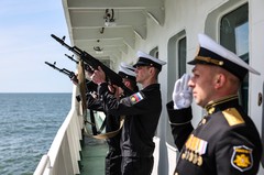 Фото © Виталий Невар / ТАСС / Празднование 320-летия Балтийского флота, 18.05.2023