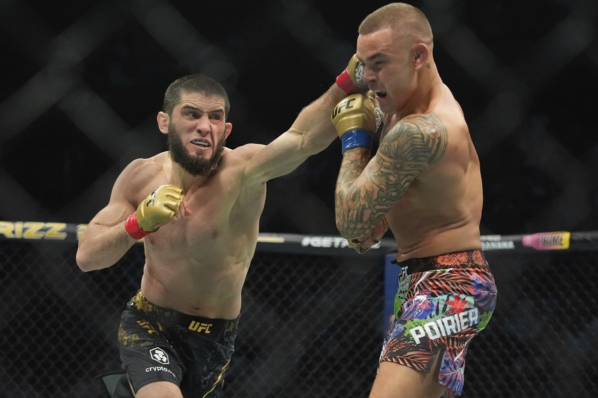 Махачев победил Порье и защитил титул чемпиона UFC в лёгком весе