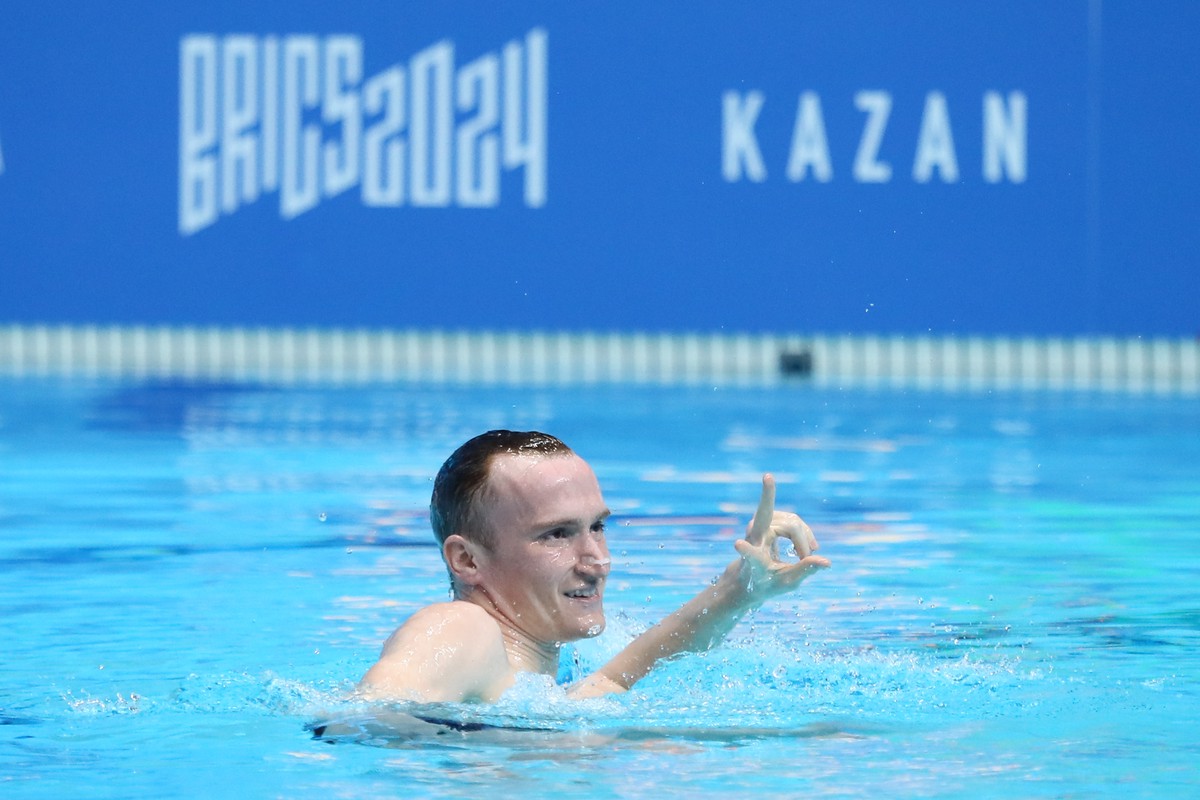 Синхронист Мальцев стал двукратным чемпионом Игр БРИКС в Казани 