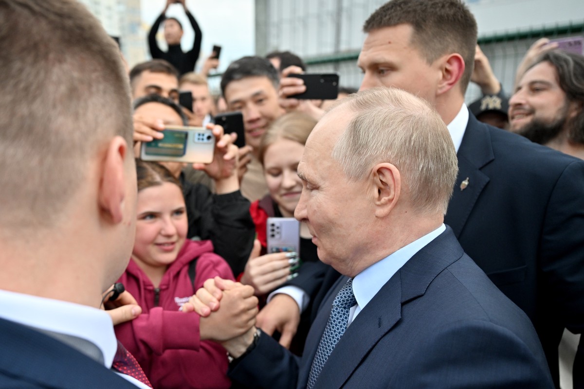 Путин встретил своего «двойника» в Якутии