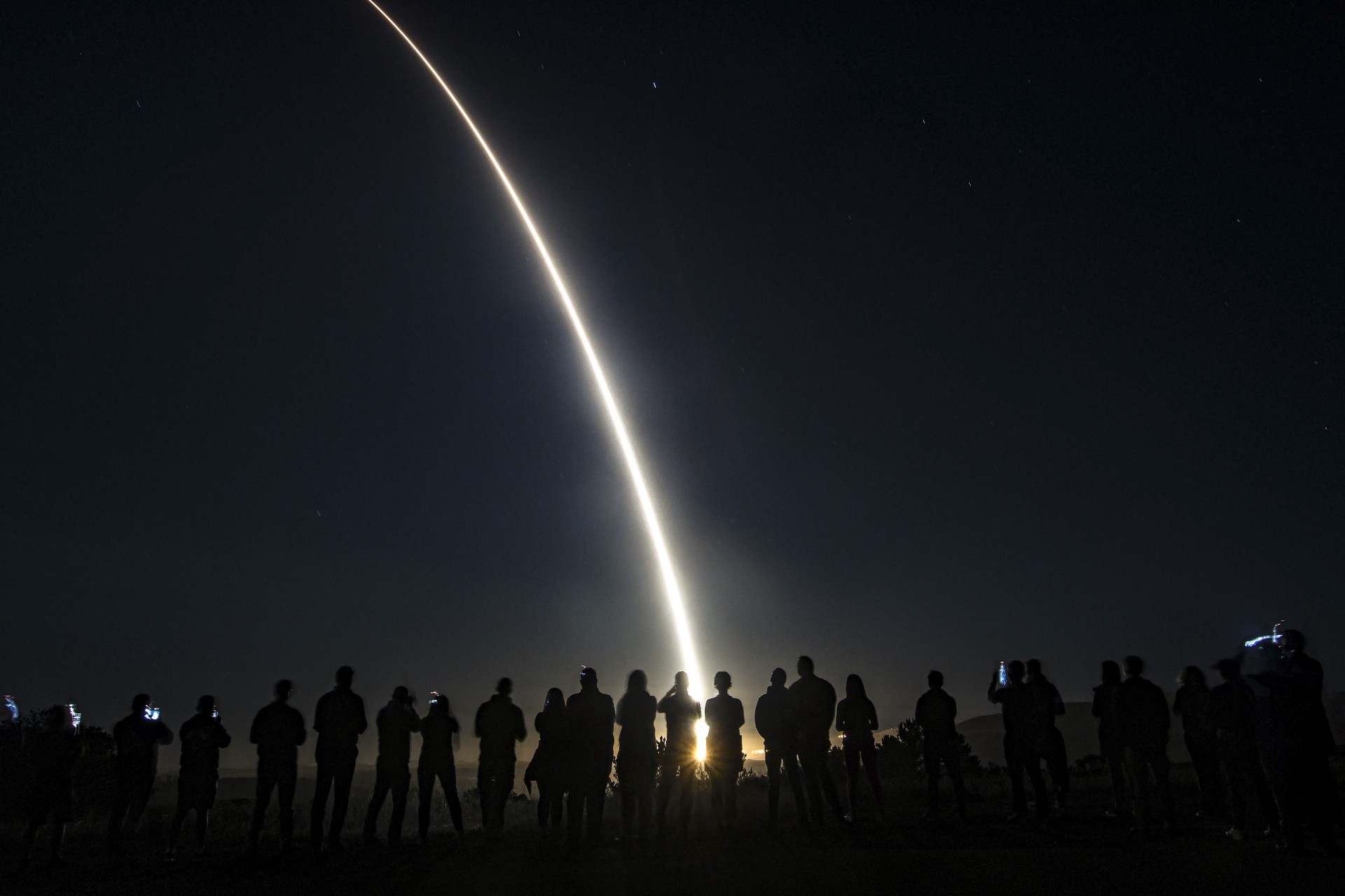 США провели пуск межконтинентальной баллистической ракеты Minuteman III