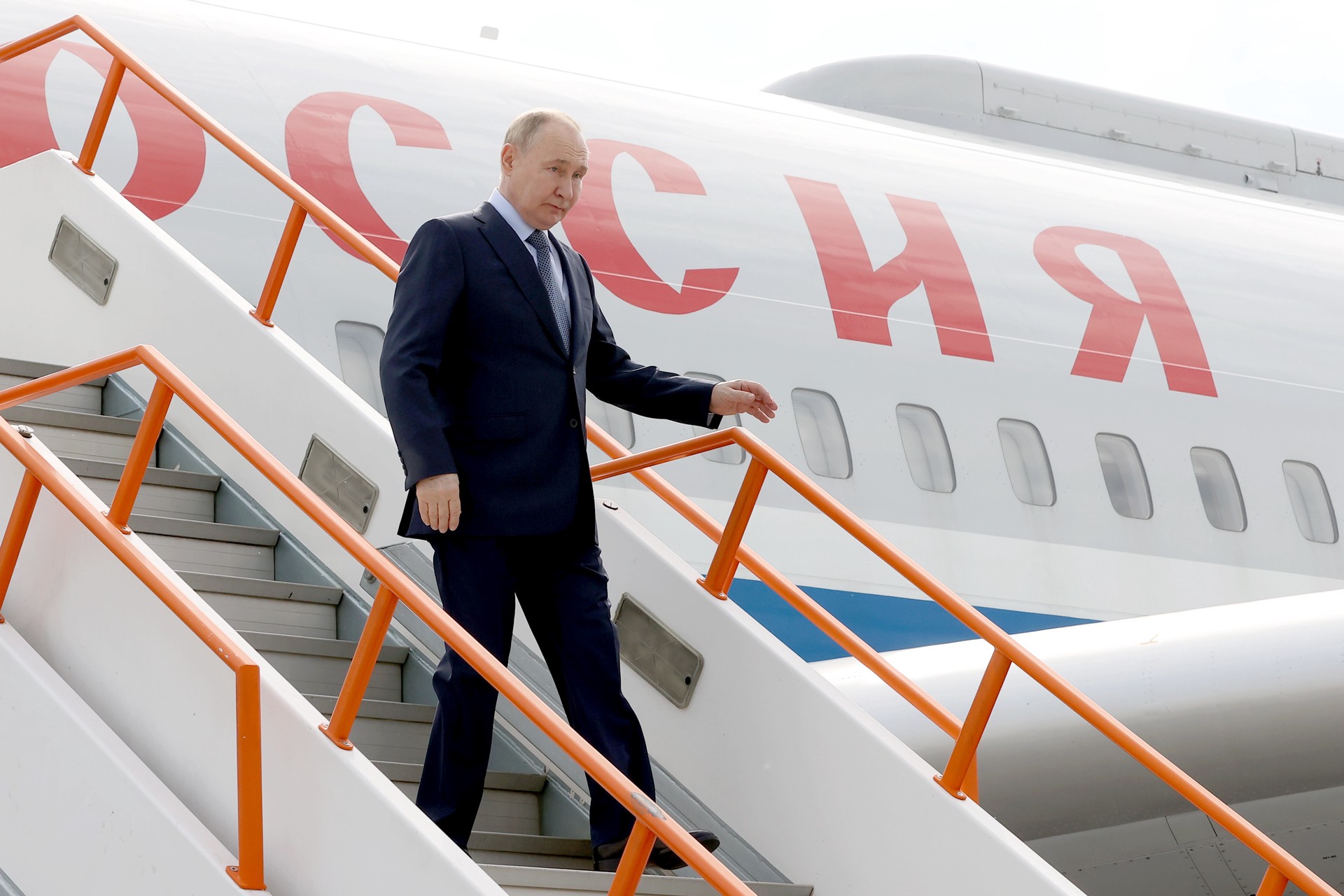 Путин прилетел в Якутию