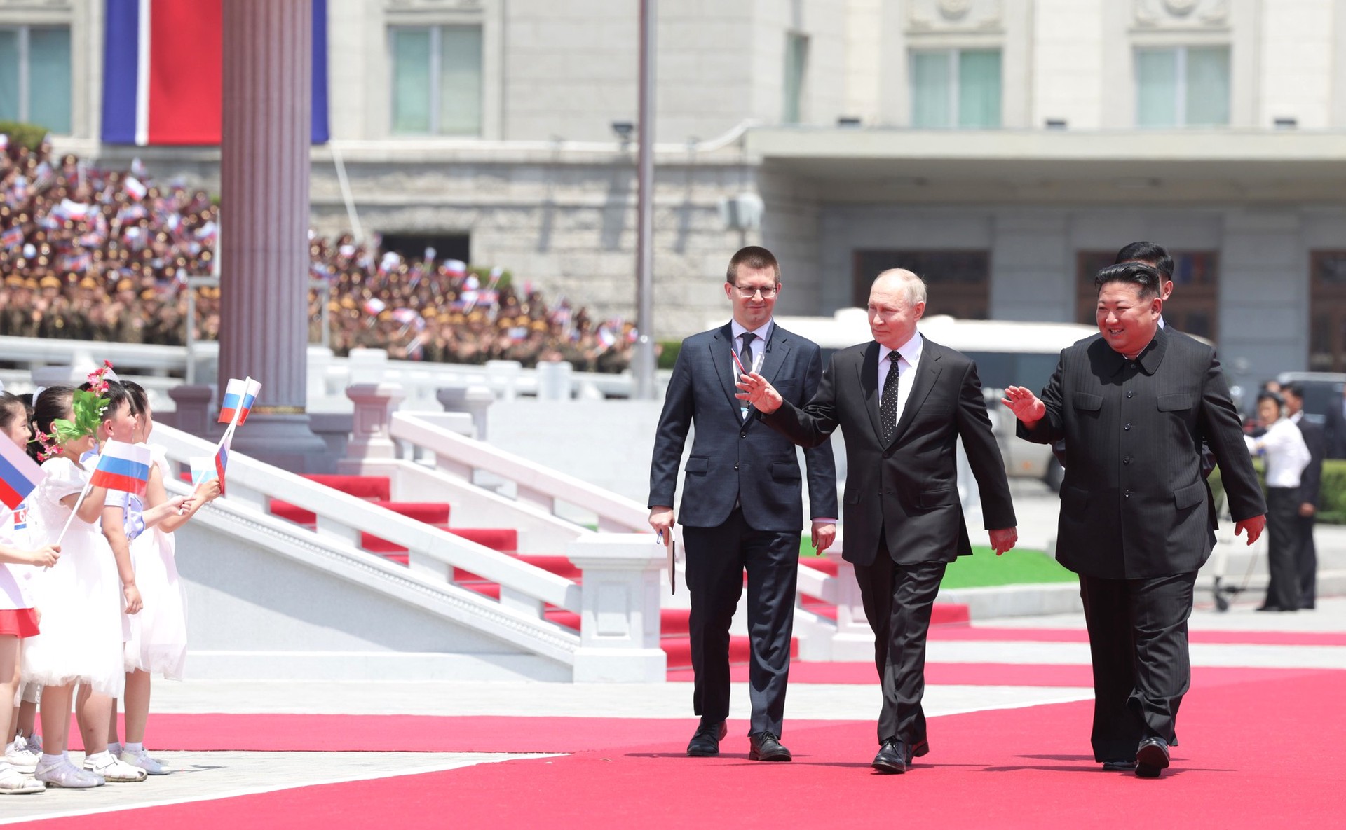 В Великобритании назвали визит Путина в КНДР предупреждением Западу