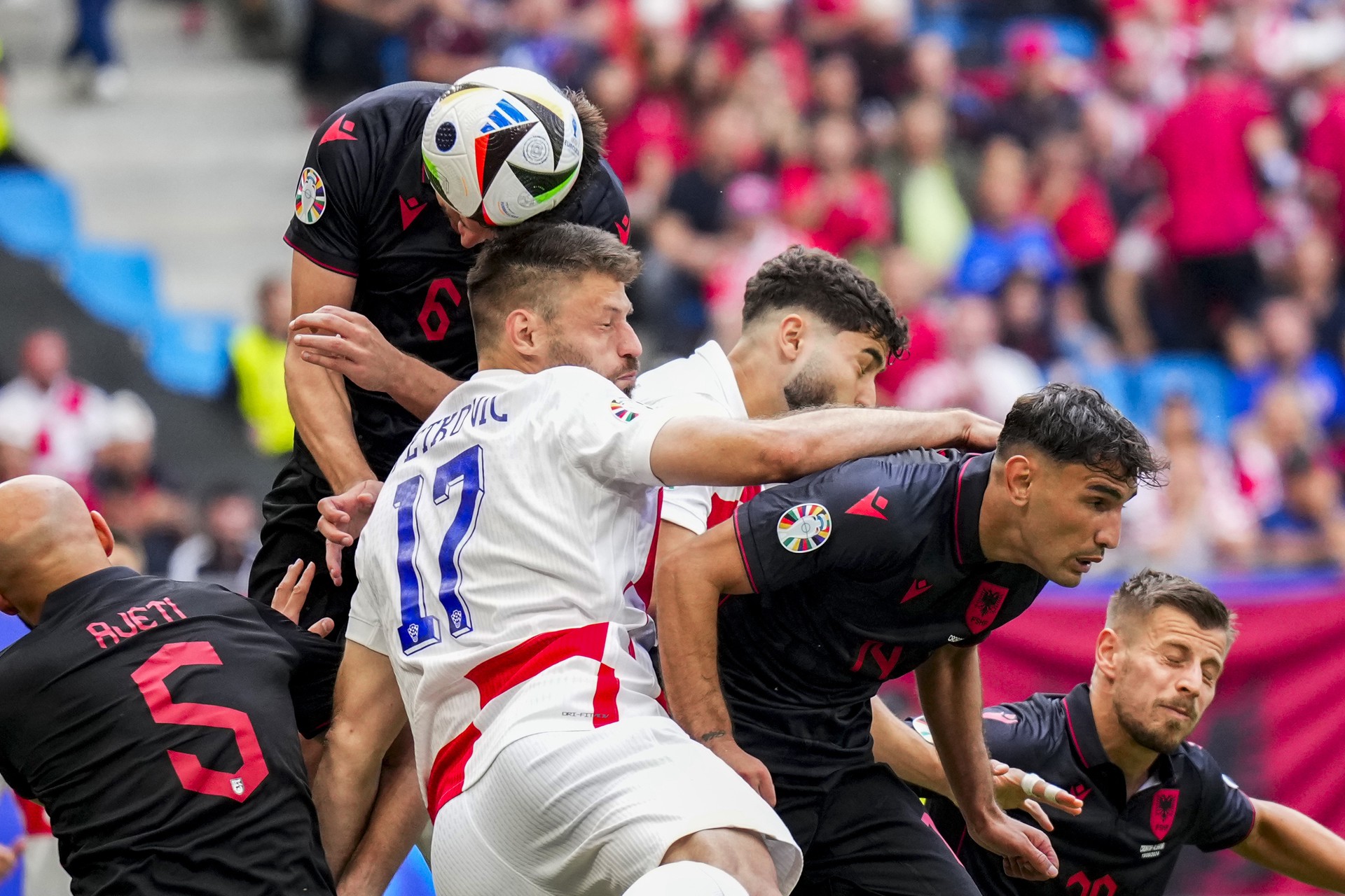 Сборная Хорватии упустила победу в концовке матча с Албанией на Евро-2024