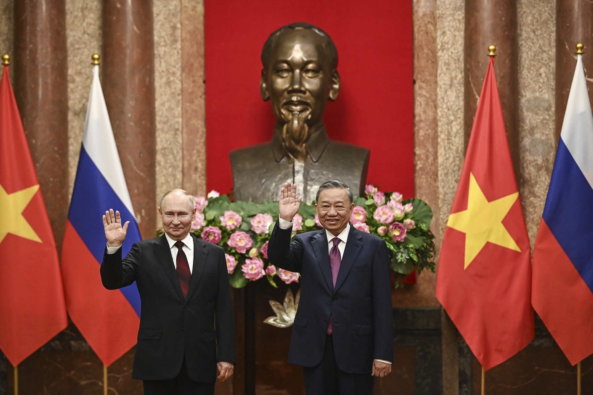 Российско-вьетнамские переговоры завершились в Ханое 
