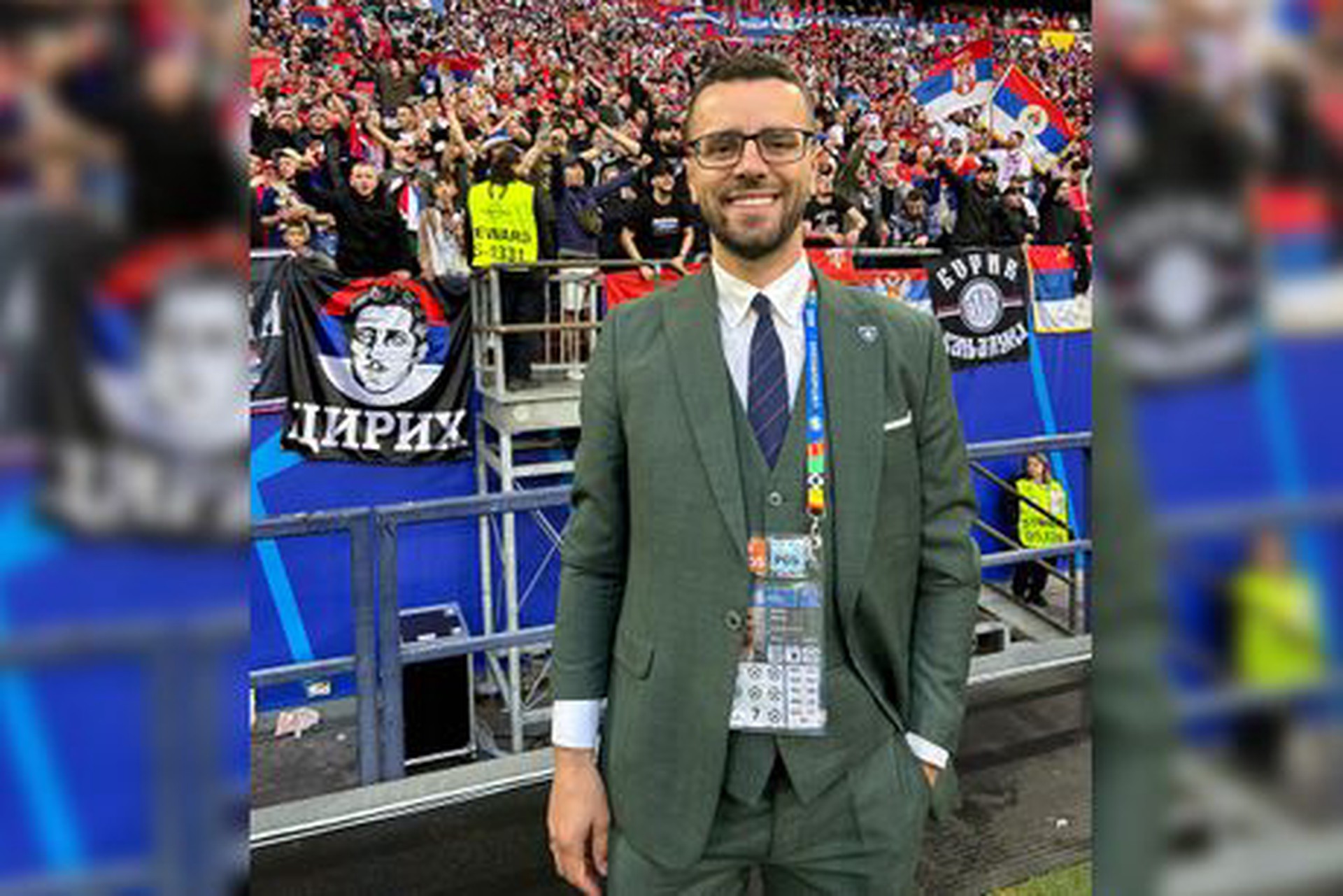 УЕФА отстранил от работы на Евро-2024 журналиста из Косова