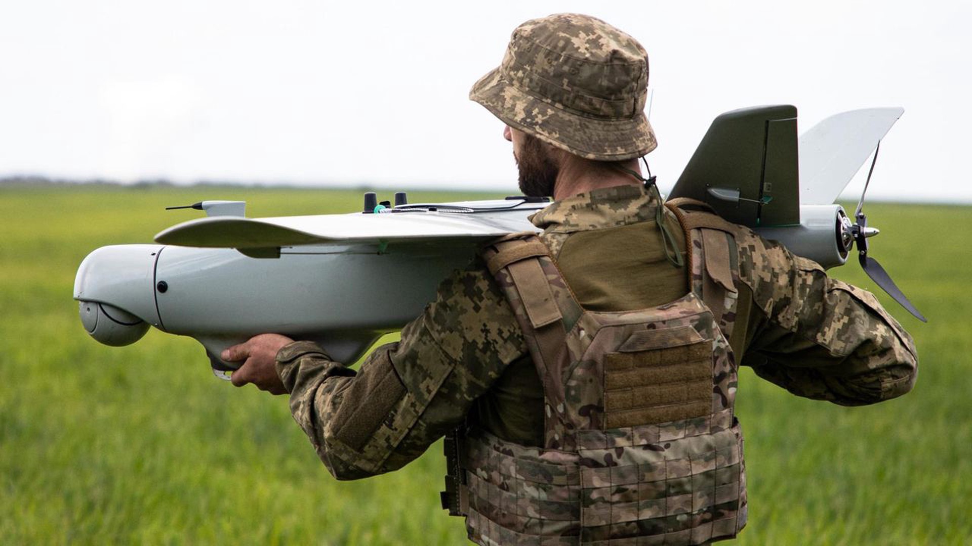 Военнослужащие восстановили трофейный украинский дрон «Баба-яга»