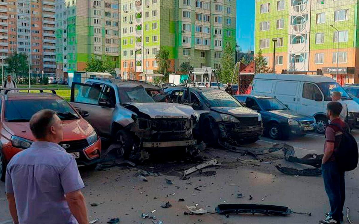 Причиной взрыва автомобиля в Москве могло быть покушение