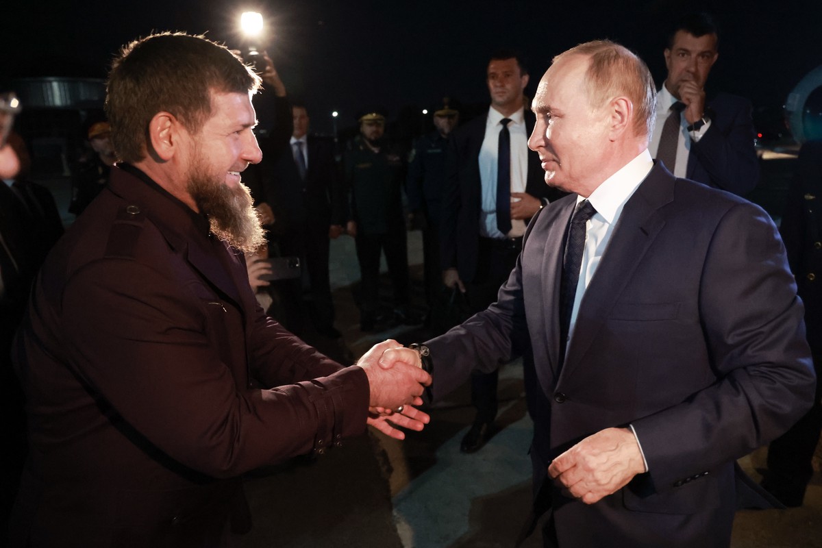 Кадыров отреагировал на визит Путина в Чечню