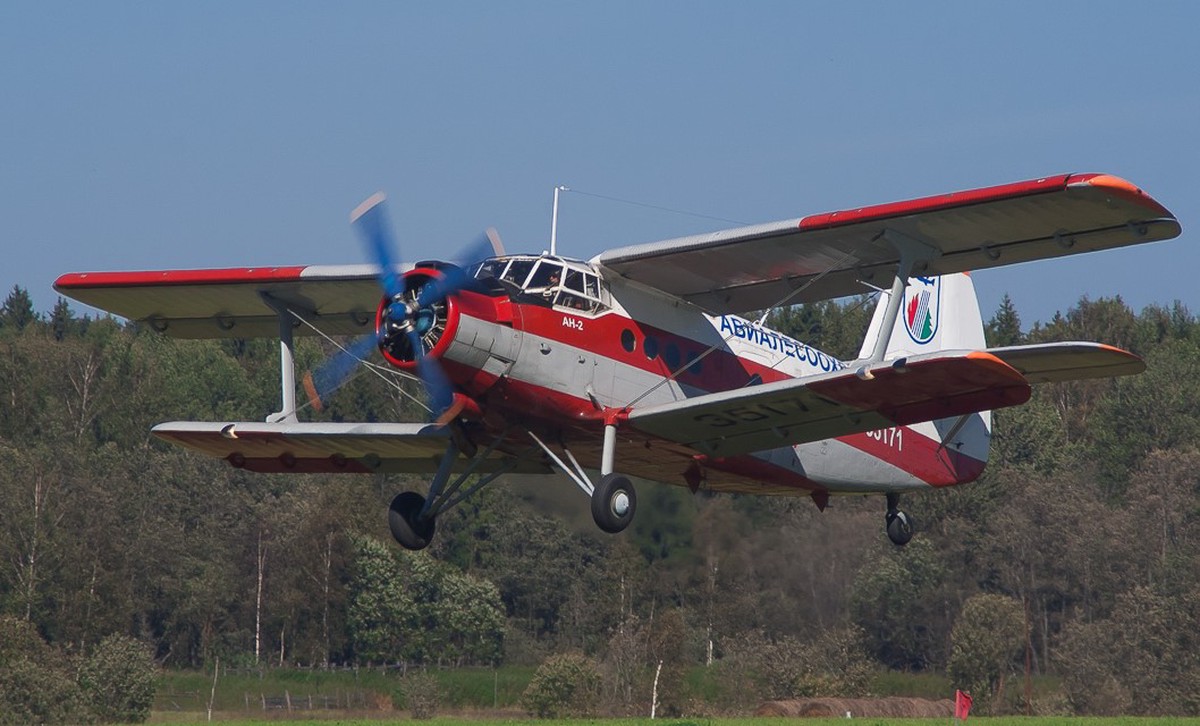 В Подмосковье разбился самолёт Ан-2