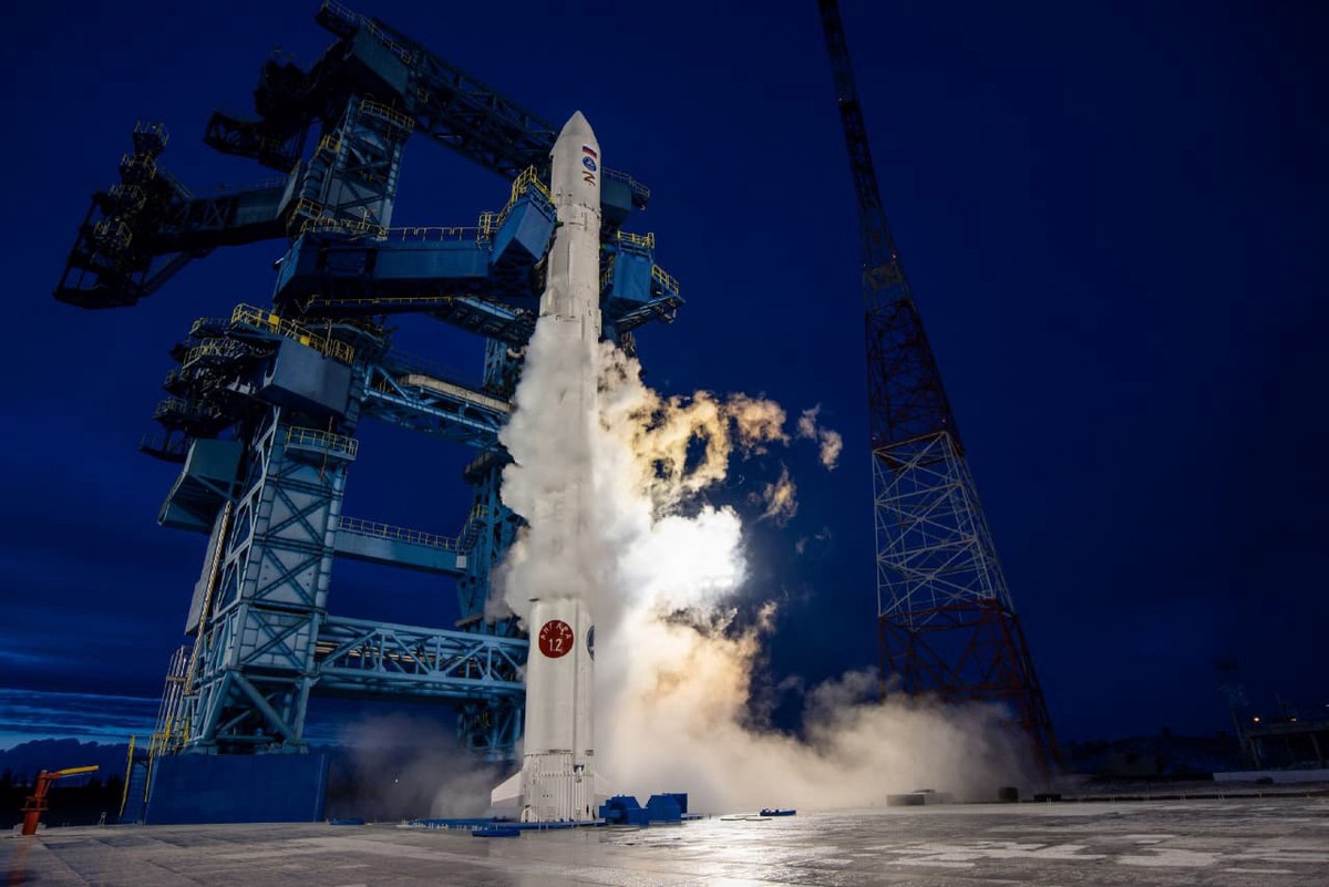 С космодрома Плесецк запустили ракету «Ангара-1.2»