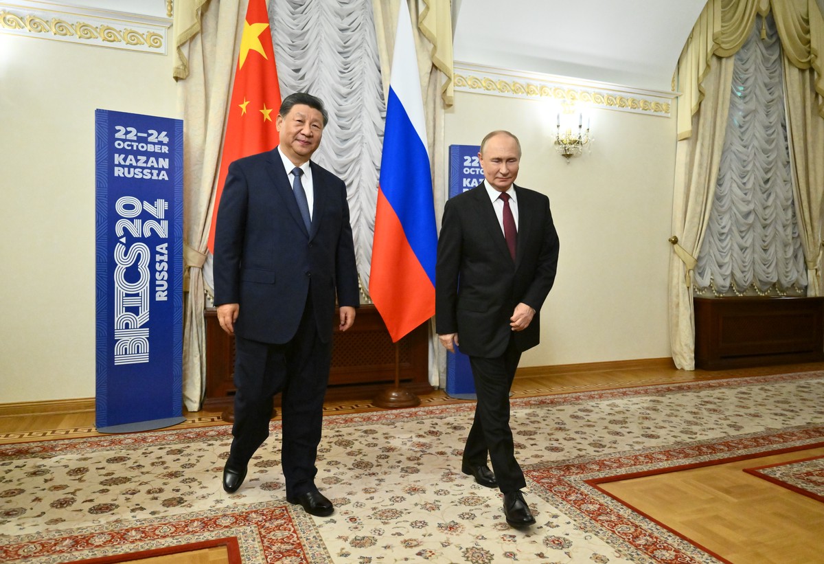 Переговоры Путина и Си Цзиньпина в Казани завершились