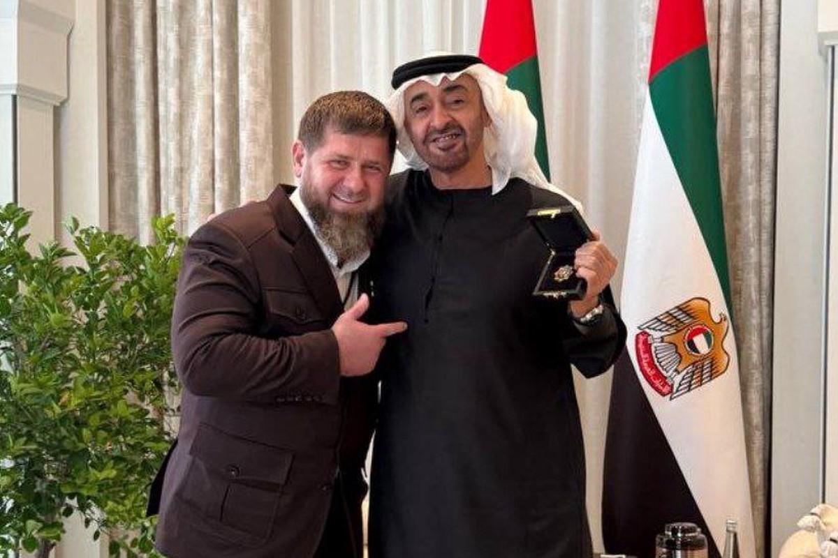 Кадыров рассказал о встрече с президентом ОАЭ