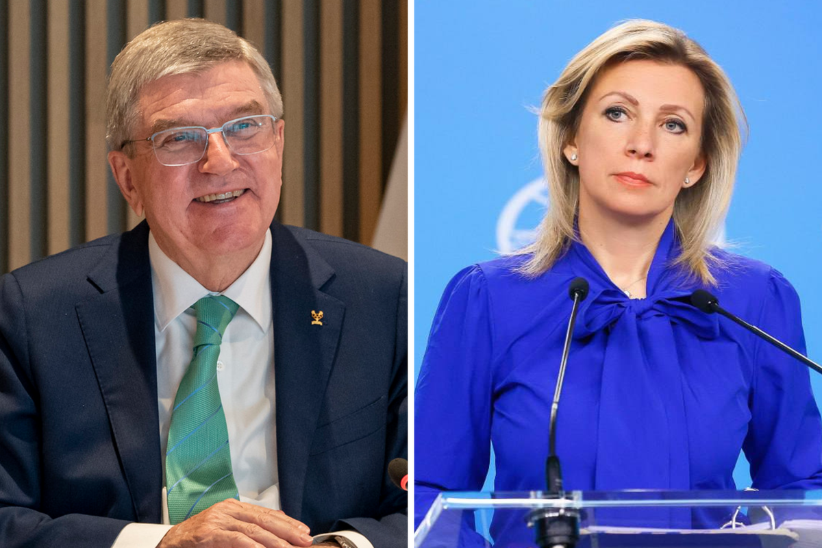 Захарова заявила, что президент МОК Бах политизировал олимпизм