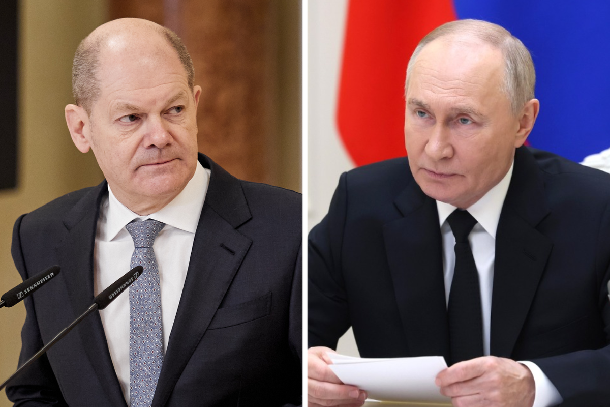 Песков назвал диалог Путина и Шольца позитивным