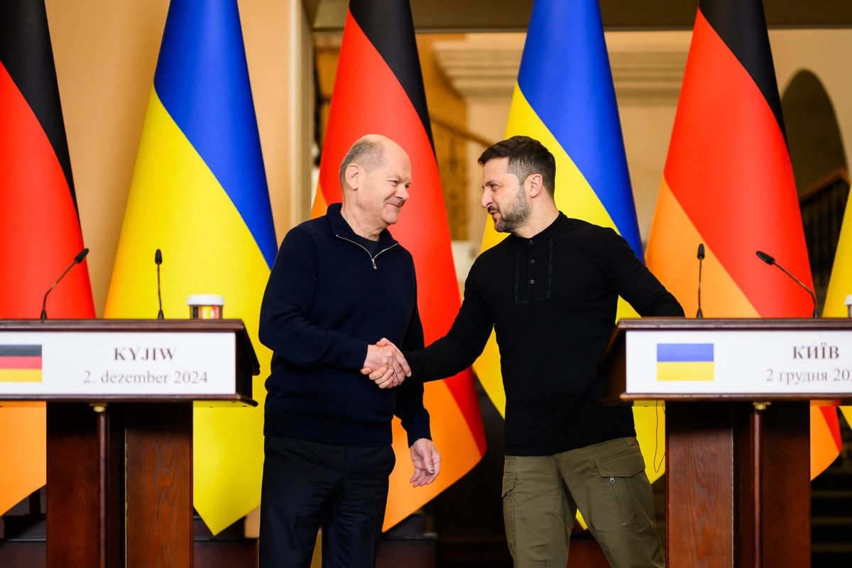 Шольц анонсировал дополнительную поставку вооружений Украине