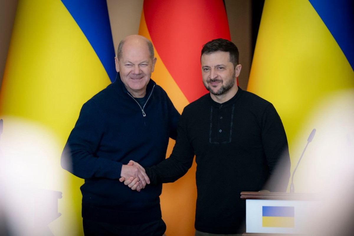Шольц заявил, что гордится выбранным курсом Германии по Украине