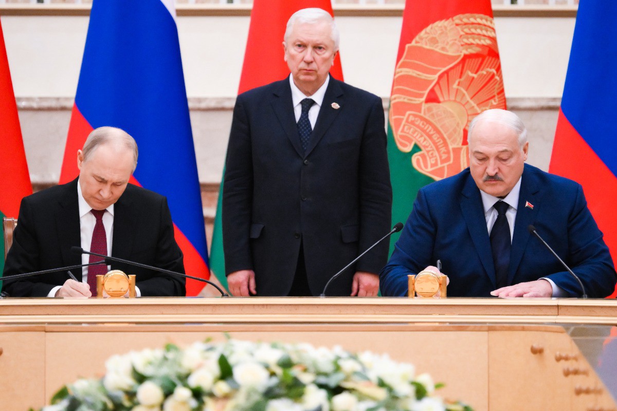 Кремль перечислил документы, подписанные Путиным и Лукашенко