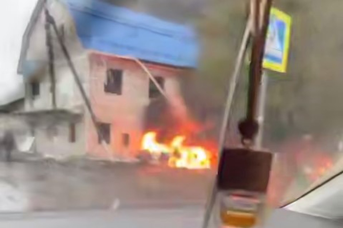 SHOT опубликовал видео последствий ракетного удара ВСУ по Рыльску