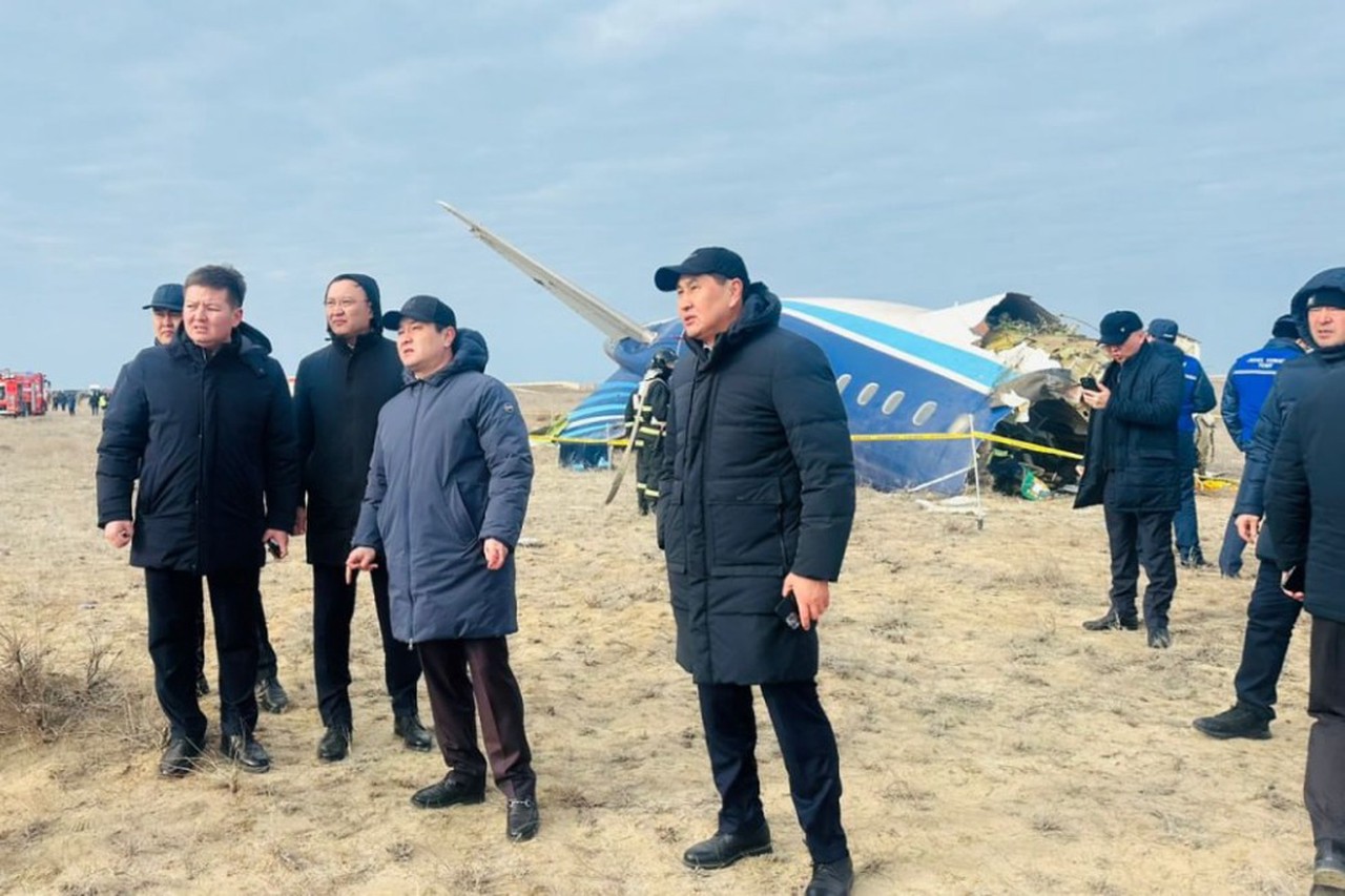 На борту упавшего в Казахстане самолёта произошёл взрыв