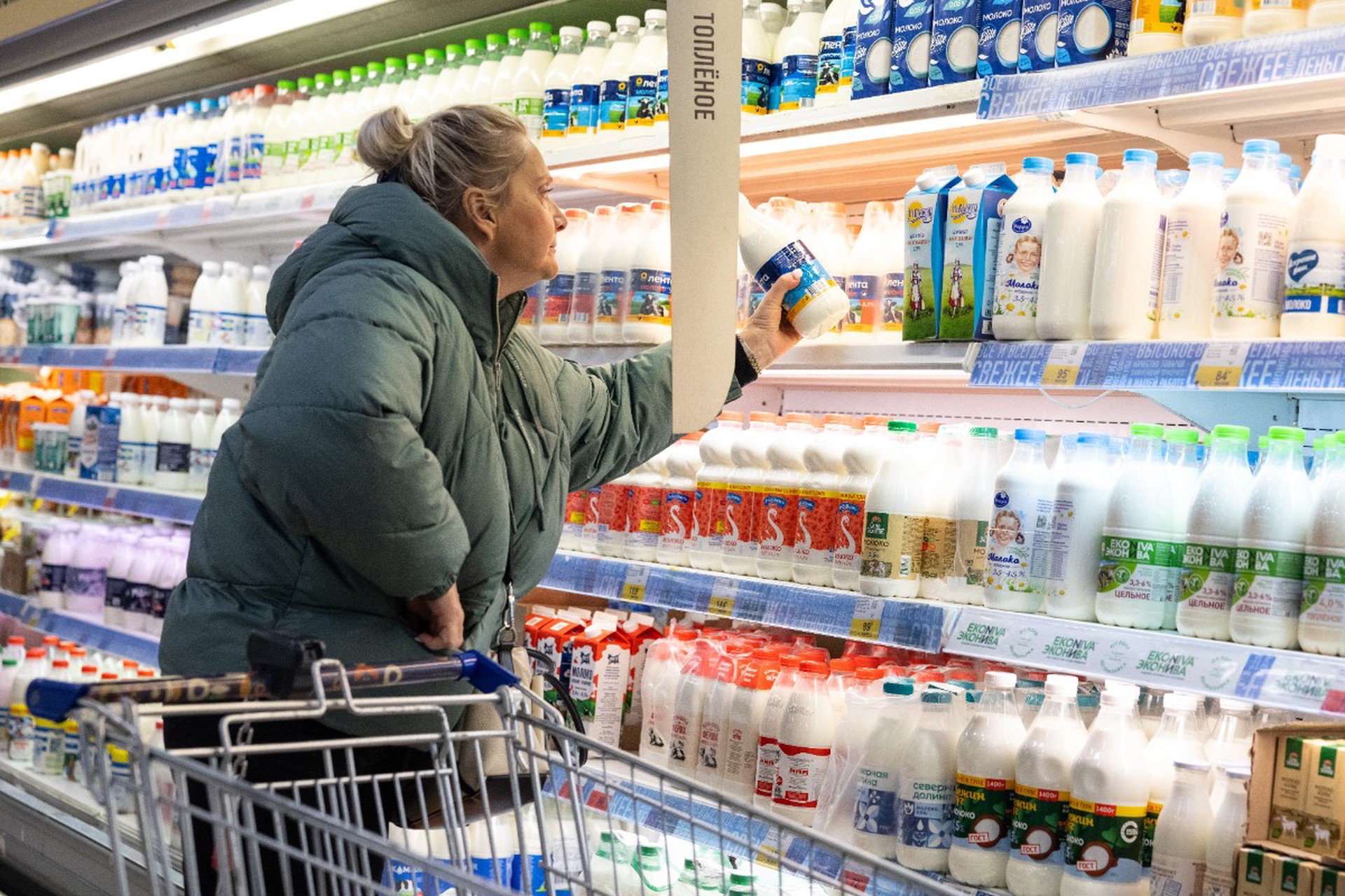 На российских прилавках обнаружили поддельные продукты