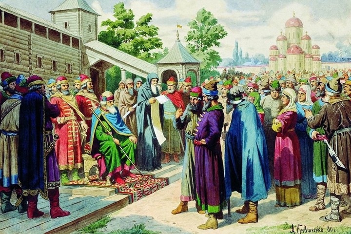 <p class="MsoNormal" style="line-height: 115%;"><span style="font-size: 14.0pt; line-height: 115%; font-family: 'Times New Roman',serif;">При каком русском царе был принят известный Судебник 1497 года?</span></p>