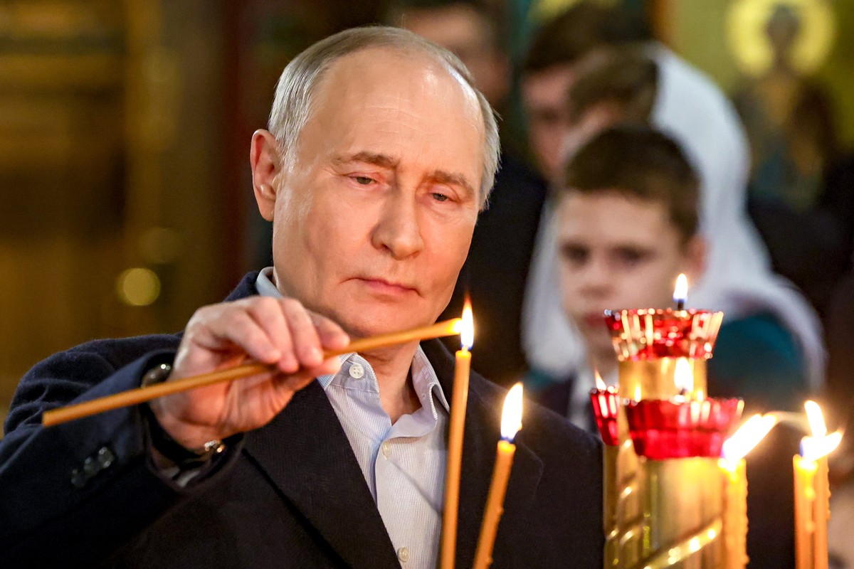 Владимир Путин поздравил с Рождеством Христовым